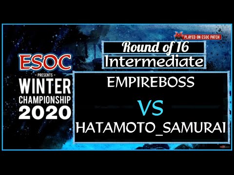 [AoE3] empireboss vs hatamoto_samurai (Bo5) — Intermediate Division Round of 16 — ESOC Winter Ch