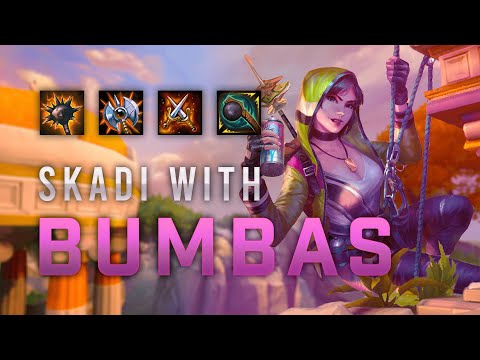 SKADI WITH BUMBAS HAMMER IS SO GOOD!! - SMITE Ranked