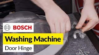 How to Replace the Door Hinge on a Bosch Washing Machine