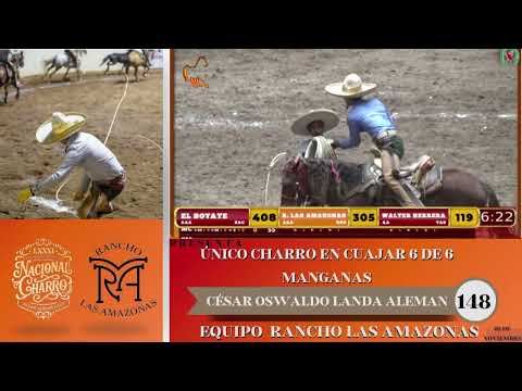 ONLY CHARRO TO COMPLETE 6 OUT OF 6 MANGANAS