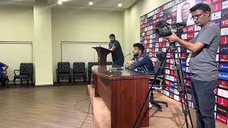 Moeen bhai ap ko dekh kr bola hon | Shadab khan fun with Mooen Ali during press conference