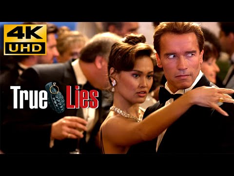 True Lies  (1994) Tango Scene 4K  English, Korean, Japanese subtitles