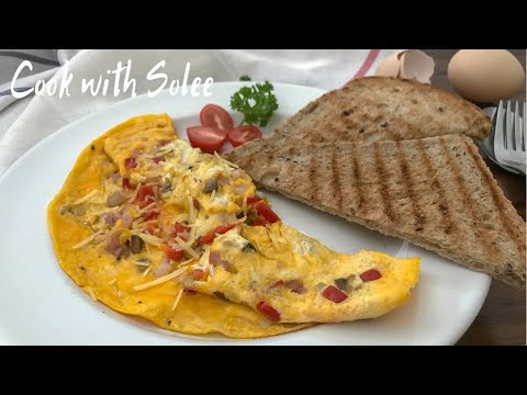 簡易歐姆蛋 | Easy Omelette Recipe 【100道早餐食譜 3/100 ｜100 Breakfast Ideas 3/100】 Video