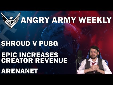 Angry Army Weekly | Shroud banned from PUBG, Cheat Developers in China Arrested, ArenaNet