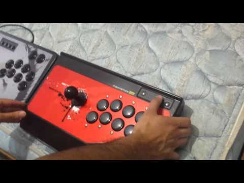 Mad Catz Arcade Fightstick PRO Unboxing and Test