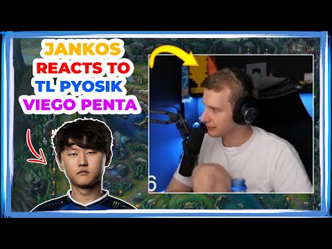 Jankos Reacts to TL PYOSIK Viego PENTA 👀