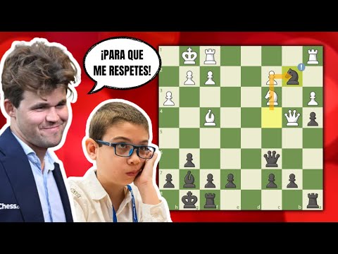 Magnus Carlsen CRUSHES Faustino Oro in JUST 25 SECONDS! 🤛