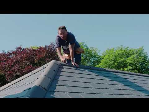 Beautiful New Stone Roof in Natural Spanish Slate Tiles | Dalton Roofing