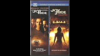 Opening To Joy Ride 2:Dead Ahead 2008 DVD (2009 Re
