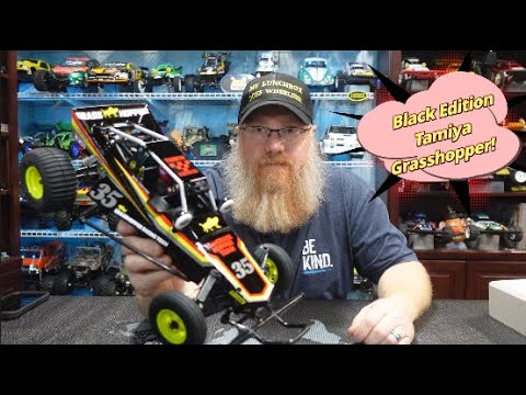 Tamiya Grasshopper Black Edition - quick build and chat
