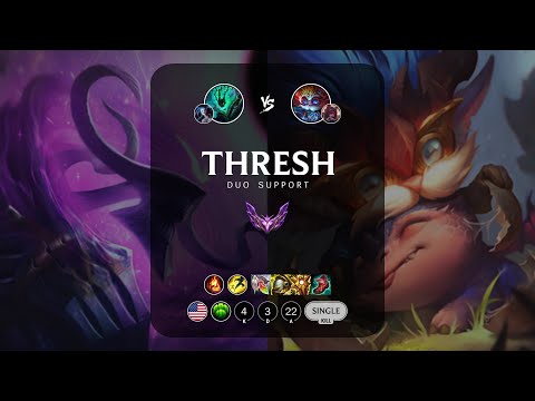 Thresh Support vs Heimerdinger - NA Master Patch 13.1