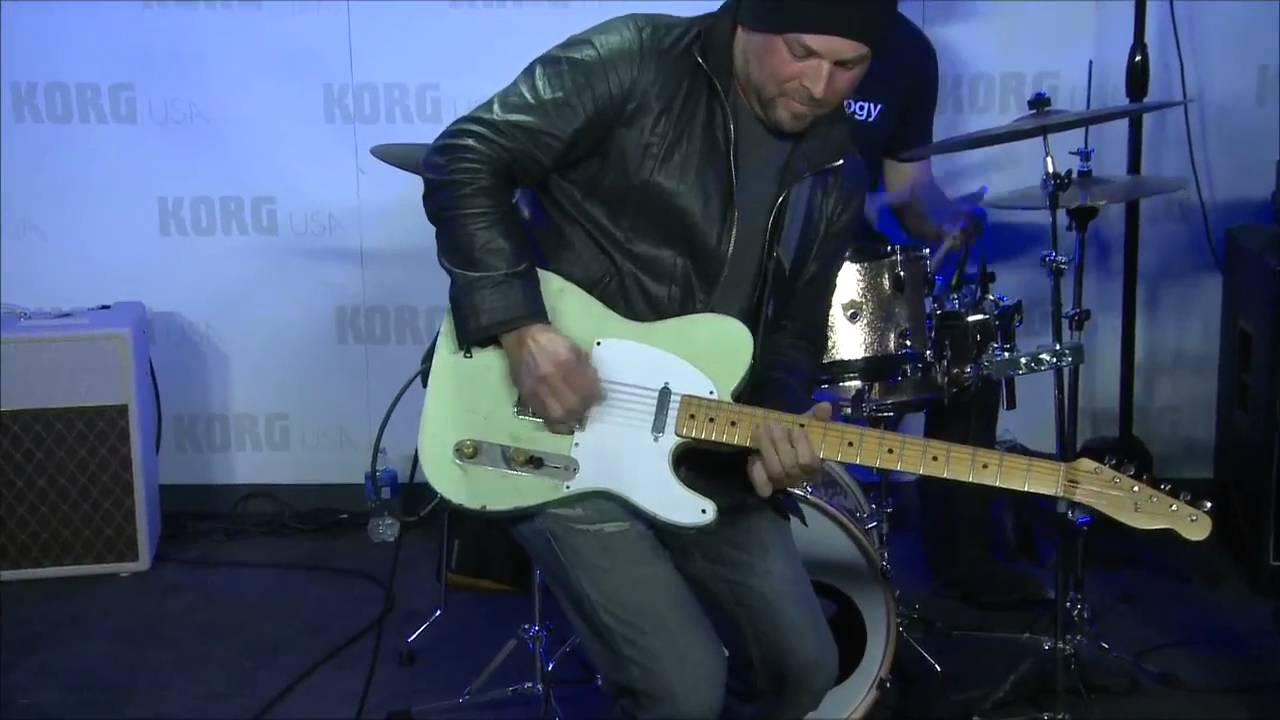 Michael Rhodes with Guthrie Trapp and Pete Abbott live from NAMM 2016 - YouTube
