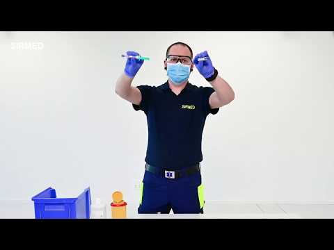 SIRMED – Medikament aus einer Brechampule