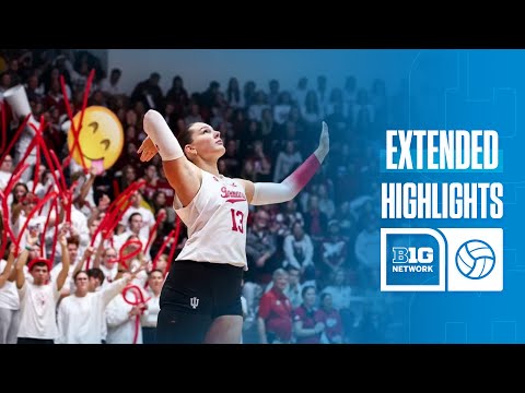 SE Missouri St. at Indiana | EXTENDED HIGHLIGHTS | Big Ten Volleyball | 09/04/2025