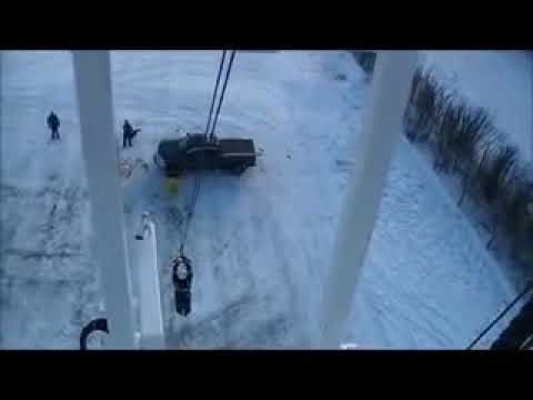 High Mark Well Servicing    Ride Inc  Rigscape Rod Basket Egress System