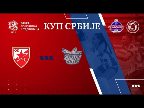 CRVENA ZVEZDA 🆚 STRAND VOLLEY 3:1 / 1/8 FINALE KUPA SRBIJE ZA ODBOJKAŠICE /