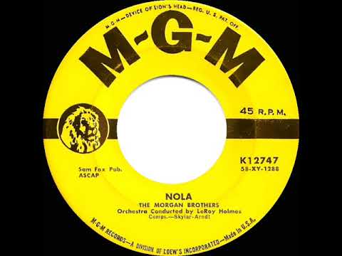 1959 The Morgan Brothers - Nola