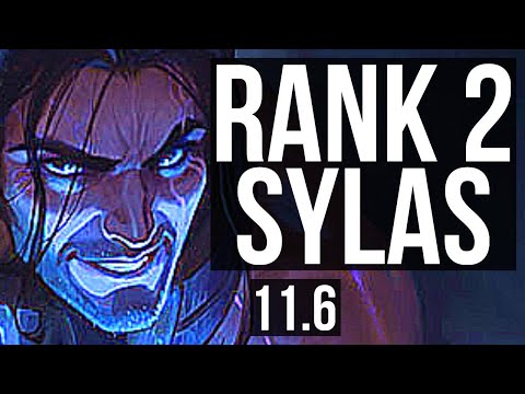 SYLAS vs GNAR (TOP) | Rank 2 Sylas, Rank 10, 7/1/1 | KR Challenger | v11.6