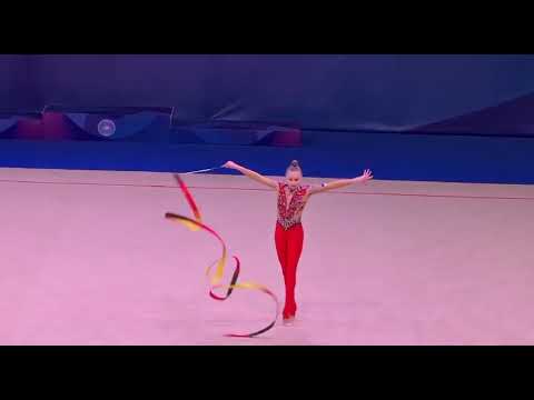 Polina Karika Ribbon Qual 29,550 - World Cup Athens 2023