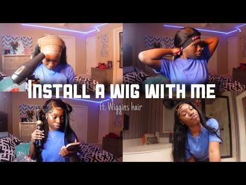 My First Time Installing A 13x4 Hd Lace Frontal Wig...