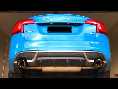 Volvo S60 T6 R-Design Polestar Exhaust