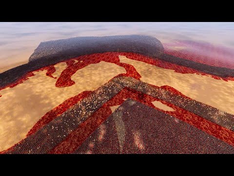 Modern US Army and WW2 US Army Against 1 Million Medieval Archers - Ultimate Epic Battle Simulator 2