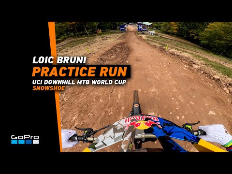 GoPro: Loic Bruni Practice Run in Snowshoe | 2023 UCI Downhill MTB World Cup