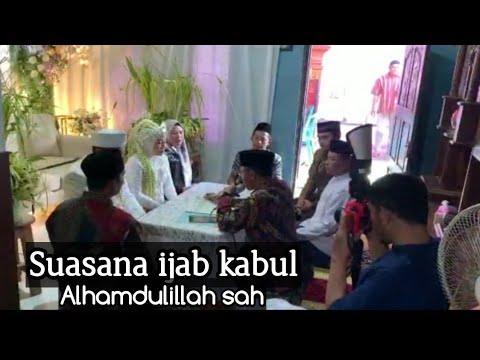 Alhamdulillah ijab kabul adiku berjalan lancar #ijabkabul