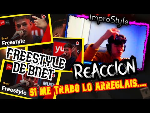 REACCION AL FREESTYLE DE BNET (1/3)