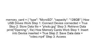 USB Drives vs Memory Cards Explained | Portable Storage Basics