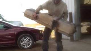 How to clean a rusted gas tank