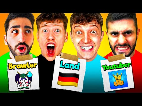 Stadt, Land, Brawler ESKALIERT mit Lukas BS, Puuki und Cutter Ali! 😨