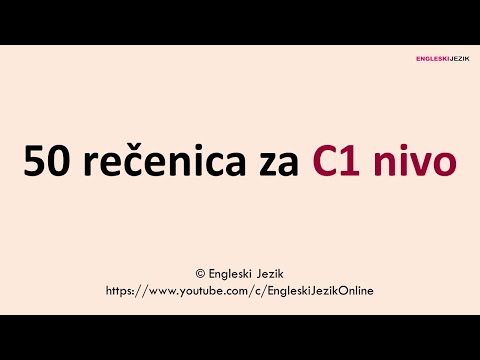50 rečenica za C1 nivo | Engleski jezik