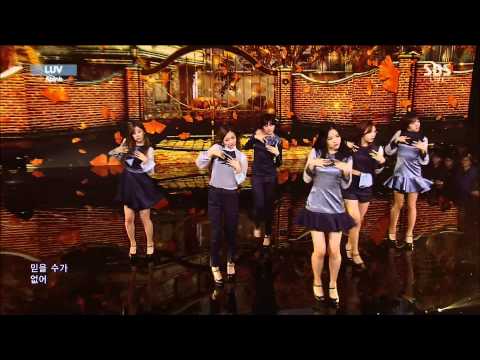 [HD 60fps] 141130 - A Pink (에이핑크) - LUV - Inkigayo (인기가요)