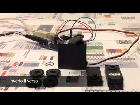 DF15HSR 360 gradi arduino