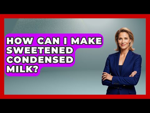 How Can I Make Sweetened Condensed Milk? - Ultimate Life Hacks