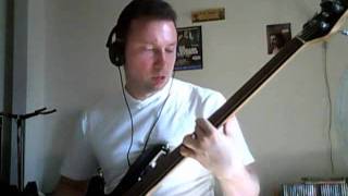 Video thumbnail for Yamaha BBN4F fretless 80's style groove by Shawn Barnes