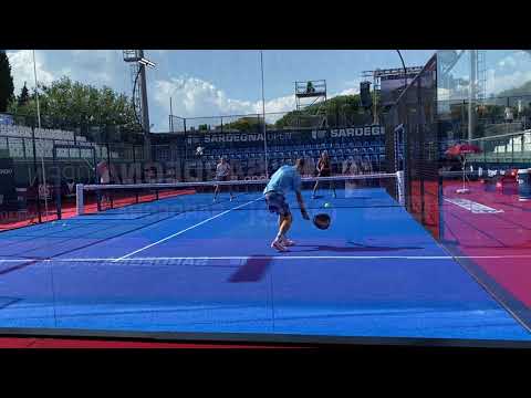 Daniele Cattaneo/Chiara Pappacena/Giorgia Marchetti Warm up at Sardegna Open 2021