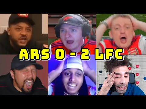BEST COMPILATION | ARSENAL VS LIVERPOOL 0-2 | LIVE WATCHALONG ARS FANS CHANNEL