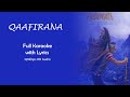 Qaafirana full Karaoke With Lyrics | Kedarnath | Arijit Singh | Inn waadiyon mein original karaoke