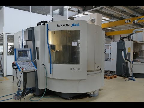 Mikron HSM 800 - G+S Werkzeugmaschinen