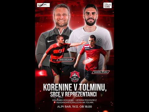 Korenine v Tolminu, srce v reprezentanci - pogovor s Sašem Kolmanom in Danijelom Šturmom 19.12.2025