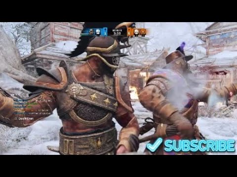 Often they start ganking then lose. For honor brawl