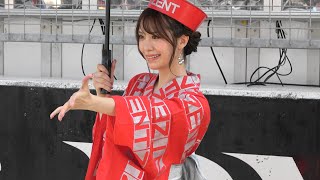 2024 SUPER GT Rd.4 FUJI #38 松田蘭 七瀬なな ZENTsweeties 決勝日ピットウォーク レースクイーン 4K