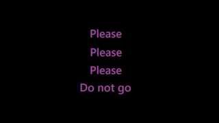 &quot;Please Do Not Go&quot; w/ lyrics by THE VIOLENT FEMMES