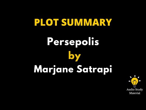 Plot Summary Of Persepolis By Marjane Satrapi. - Persepolis By Marjane Satrapi