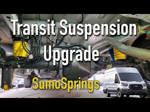 Ford Transit Suspension Upgrade - SumoSprings and Bilstein Rear Shocks for Camper Van