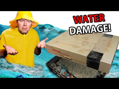 Can you fix a FLOODED NES console? | Restoration Repair
