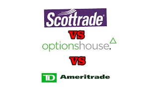 Review of OptionsHouse vs Scottrade vs TD Ameritrade - Best Place to Buy Options?