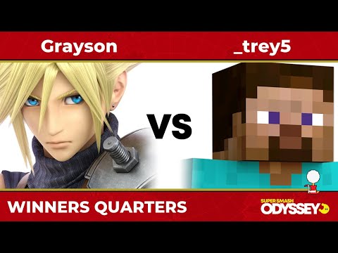 SSO 44 - FRKS | Grayson (Cloud) VS UTDe | _trey5 (Steve) - Winners Quarters - SSBU
